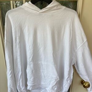 Levi's White Hoodie Sweatshirt